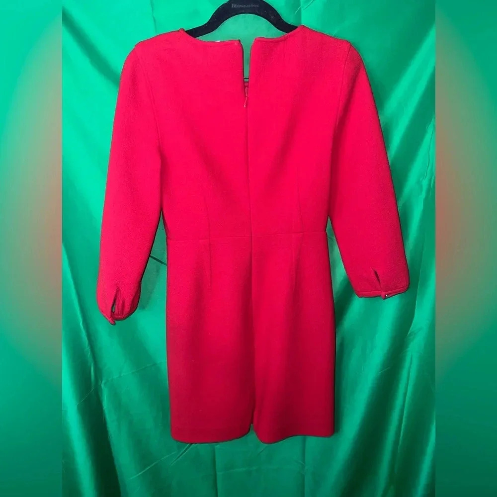 Red J. Crew Collection Cocktail Dress size 2